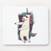 Unicorn Floss Dance Mouse Pad