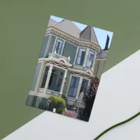 Victorian House in San Francisco Postcard