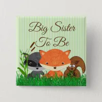 Sister to be Woodland Creature Forest Animals Pin