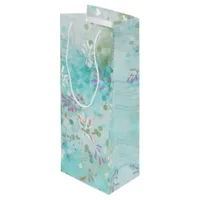 Modern Abstract  Wine Gift Bag