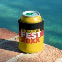 Oktoberfest Octoberfest German Flag Can Cooler