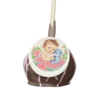 Vintage Baby Girl, Baby Shower Cake Pops