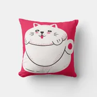 Catfee Throw Pillow