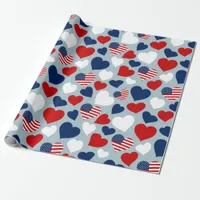 American Love Wrapping Paper