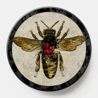 Gothic Bee & Roses  PopSocket