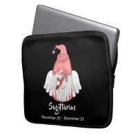 Gnome Sagittarius Astrology Sign Angel Laptop Sleeve