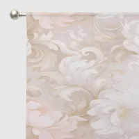 Dramatic Baroque Floral Soft Pink V2 ID1050 Sheer Curtains