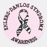 Ehlers-Danlos syndrome EDS Zebra STICKERS