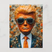 The Orange Man Postcard