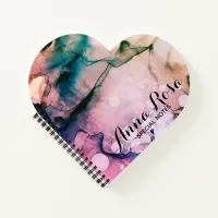 *~* Event Planner Chic Artistic Girly Heart Love Notebook