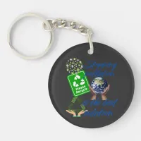 Stopping Pollution Keyring