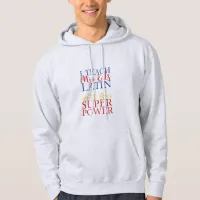 CUSTOMIZABLE Homeschool Latin Superhero Hoodie