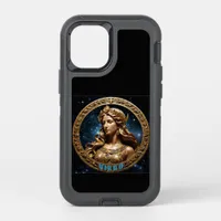 Virgo astrological sign OtterBox defender iPhone 12 mini case