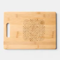 Celtic Knotwork Cross Cutting Board