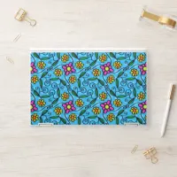 Abstract Floral HP Laptop Skin