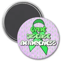 Lyme Disease Awareness Ribbon Magnet