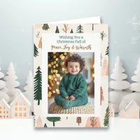 Family Photo  | Personalized Christmas Tree Card