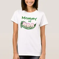 Mommy of Triplet Girls T-Shirt