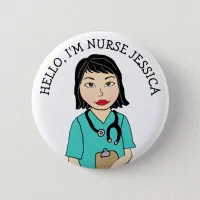 Hello, I'm Nurse Add Name Button