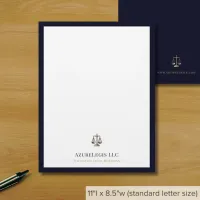 Customizable Attorney Letterhead