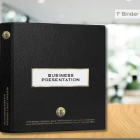 Corporate Business Presentation Binder