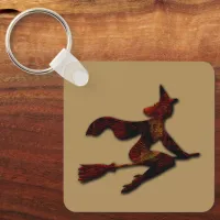 Witching Hour Silhouette Keychain