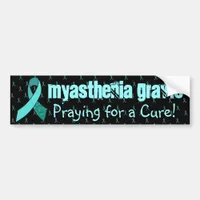 MG Praying for a Cure  Bumper Sticker