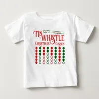 CUSTOMIZABLE Tin Whistle Christmas Classics Baby T-Shirt