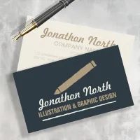 Pencil Graphic Design ID299 Business Card
