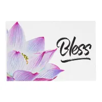 *~* Lotus Watercolor Energy Blessing Placemat