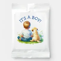 It's a Boy | A Baby and his Dog Baby Shower Lemonade Drink Mix