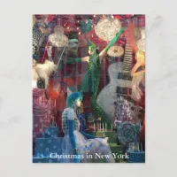 Christmas in New York Post Card