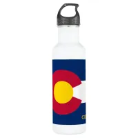 Colorado State Flag Stainless Steel Water Bottle