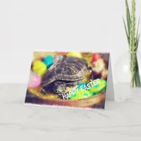 Easter Turtle Holiday Card