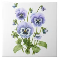 Botanical Designs Ceramic Tiles