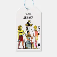 Ancient Egypt Pharaohs Lavish Ormamentation Gift Tags