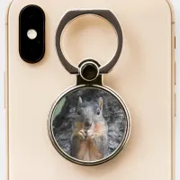 Funny nutty Squirrel Cute  Phone Ring Stand