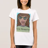 Cartoon Girl Custom Preppy Unique Art T-Shirt