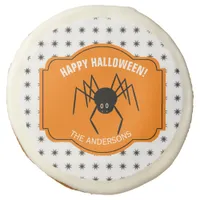 Happy Halloween Spider ID215 Sugar Cookie