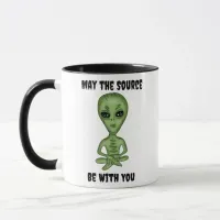 May the Source Be With You | Alien Extra Terrest Mug