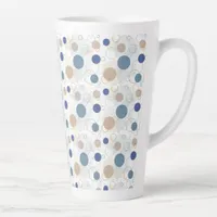 Sand and Blue Beach Color Dots