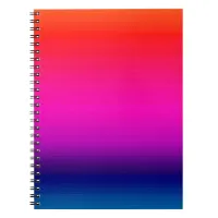 Spectrum of Horizontal Colors - 4 Notebook