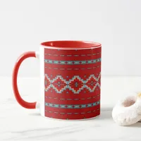 Southwest Mesas Red & Turquoise Mug