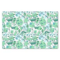 Blue Bathtime Fun Restroom Themed Tissue Paper