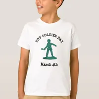 Toy Soldier Day Holidays March 4th Boy's Shirt