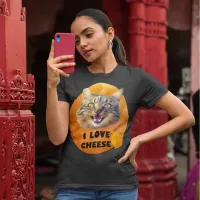 Crazy Cat Love Cheese Women's T-Shirt