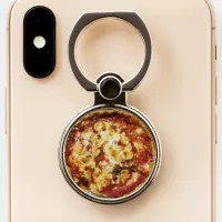 Deep Dish Cheese Pizza Phone Ring Stand