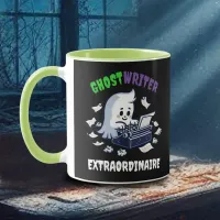 Funny Ghost Writer Extraordinaire Cute Ghost Mug