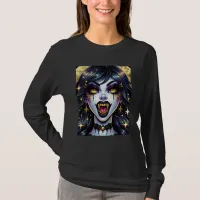 Comic Book Style Vampire Halloween Party  T-Shirt