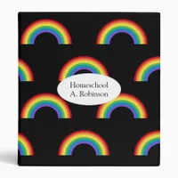 Kids Rainbows 3 Ring Binder